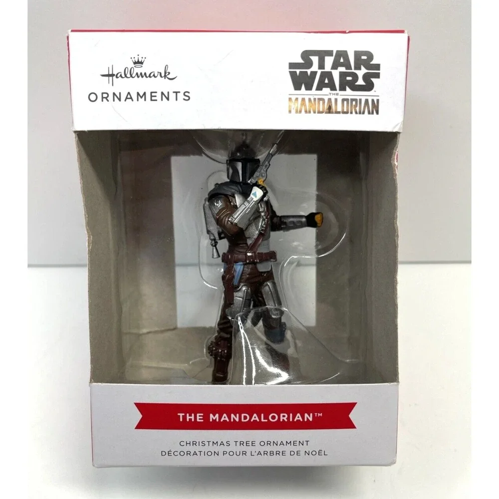 Hallmark‎ The Mandalorian Ornament Disney Star Wars Din Djarin Figure 2023